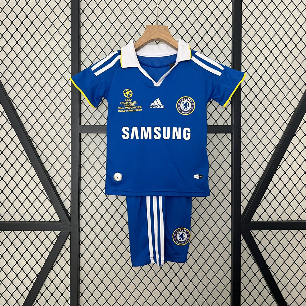 08/09 Chelsea Champions League Home Retro Kids Kit