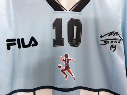 2001 Maradona Commemorative Edition Retro Jersey