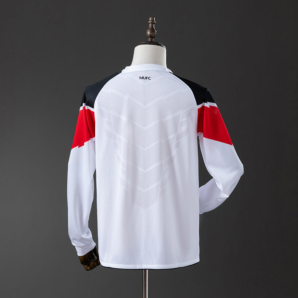 10/11 Manchester United Away Long Sleeve Retro Jersey