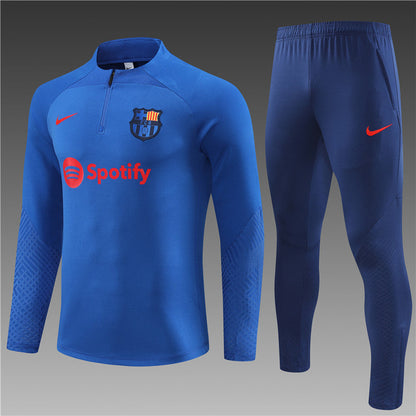 Barcelona Blue Color Tracksuit