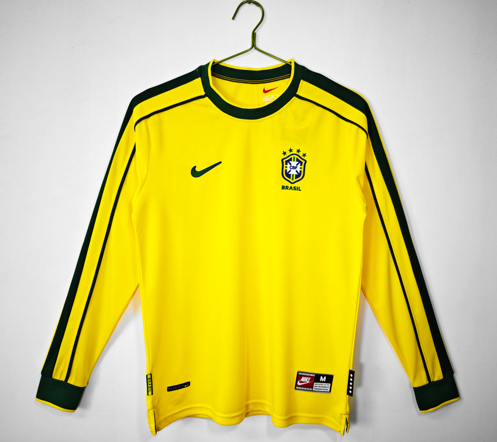 98/99 Brazil Home Long Sleeve Jersey