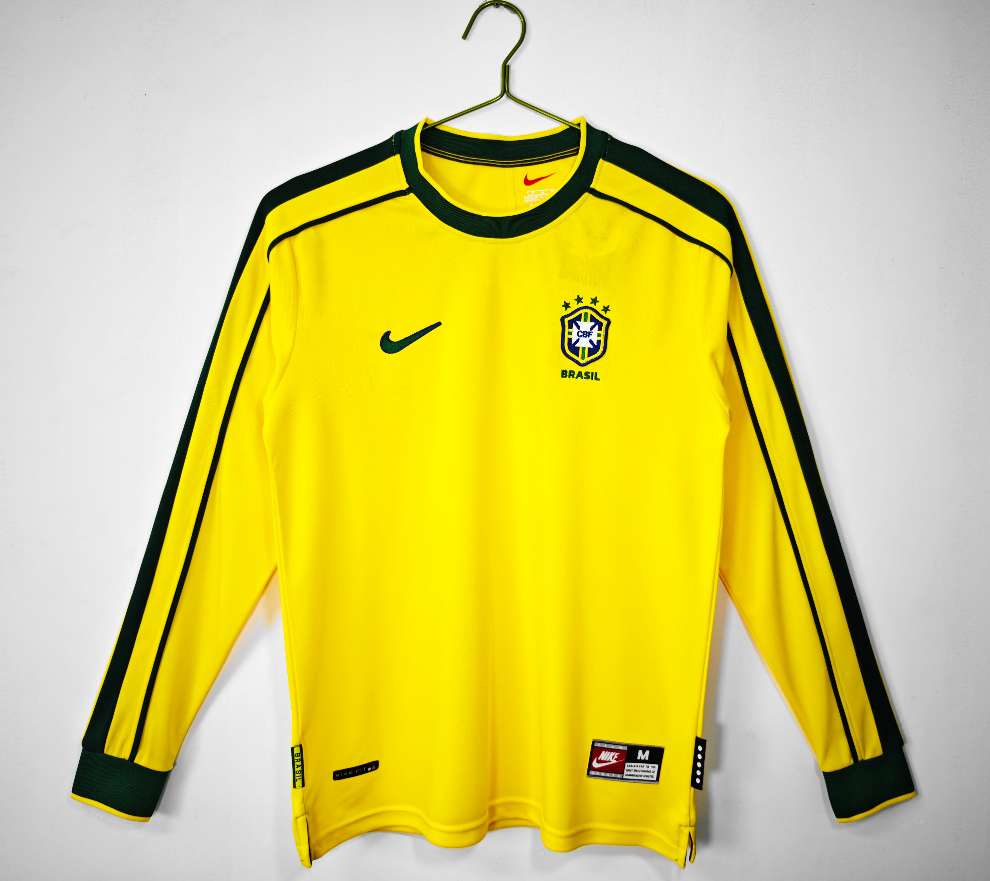 98/99 Brazil Home Long Sleeve Jersey