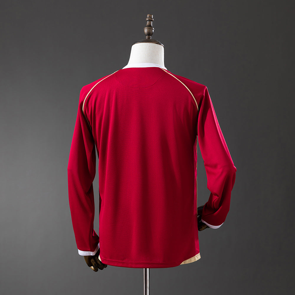 06/07 Manchester United Home Long Sleeve Retro Jersey