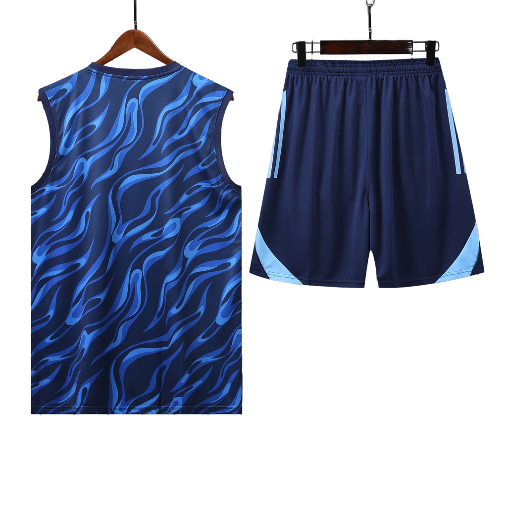 25/26 Real Madrid Navy Blue Vest Kit