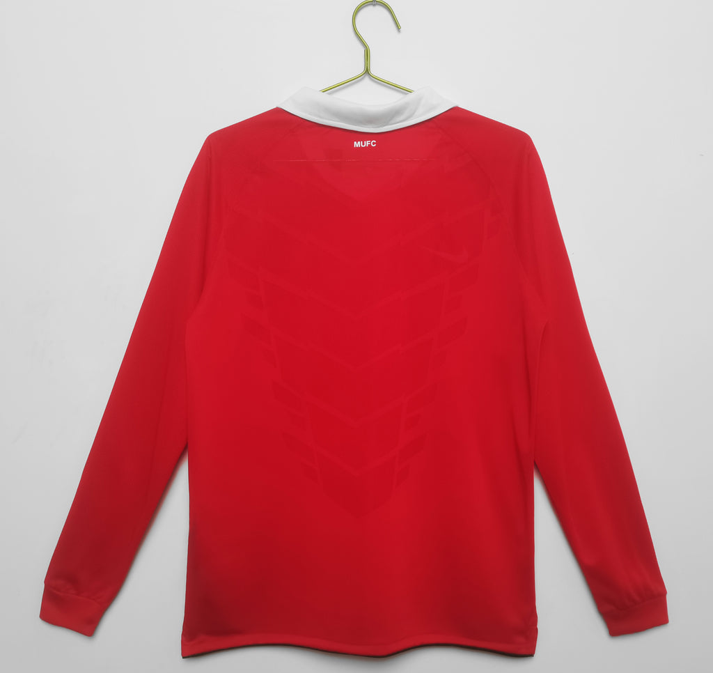 10/11 Manchester United Home Long Sleeve Jersey