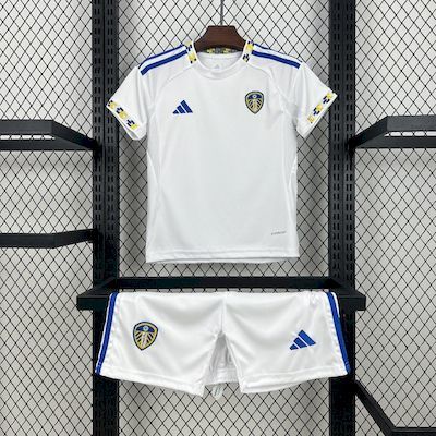 25/26 Leeds United Home Kids Kit