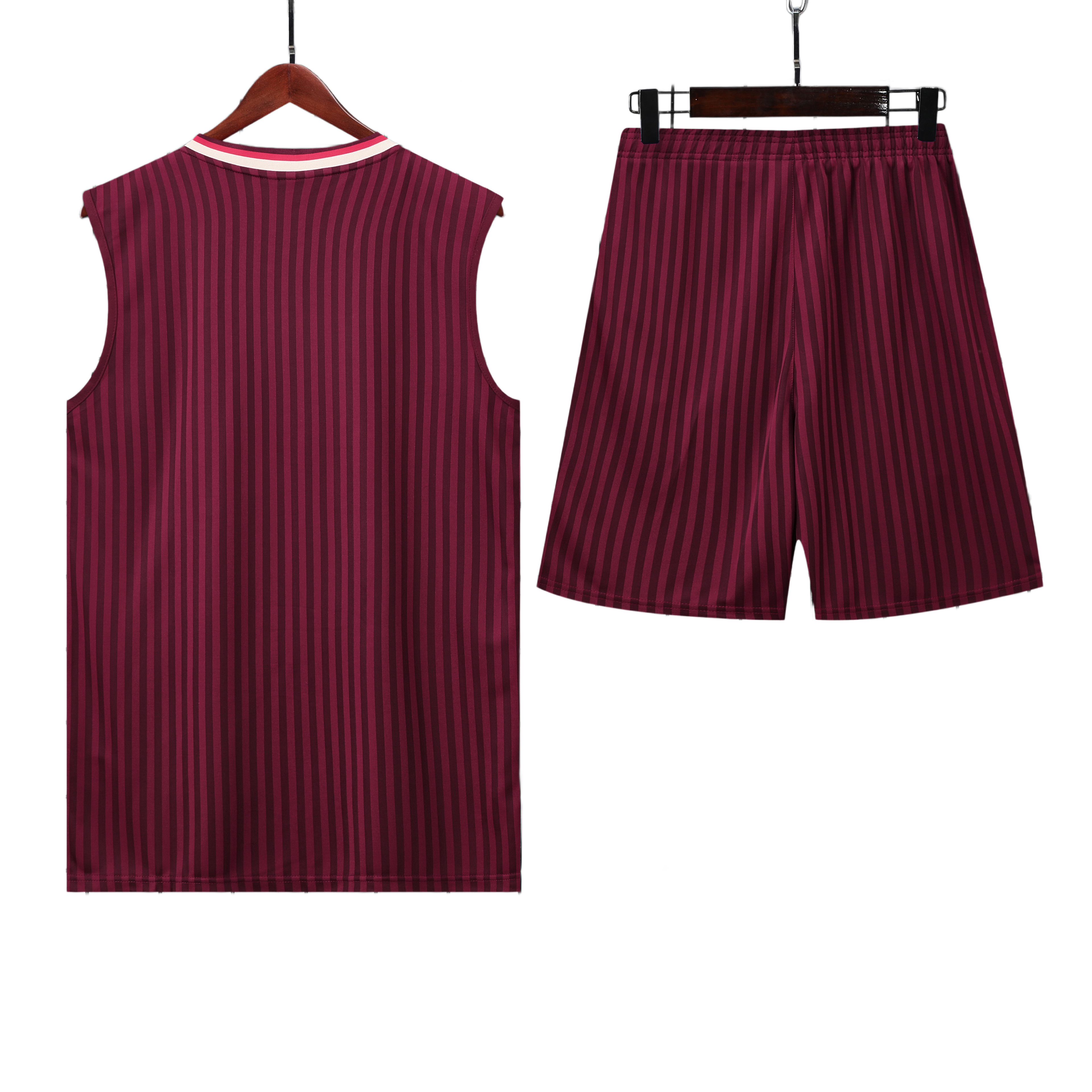 25/26 Bayern Munich Red Striped Vest Kit