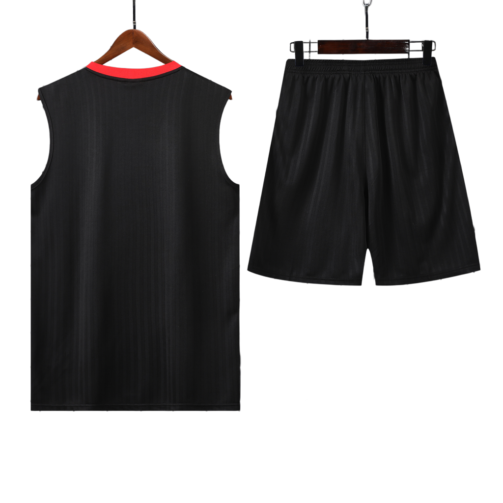 25/26 Manchester United Black Vest Kit
