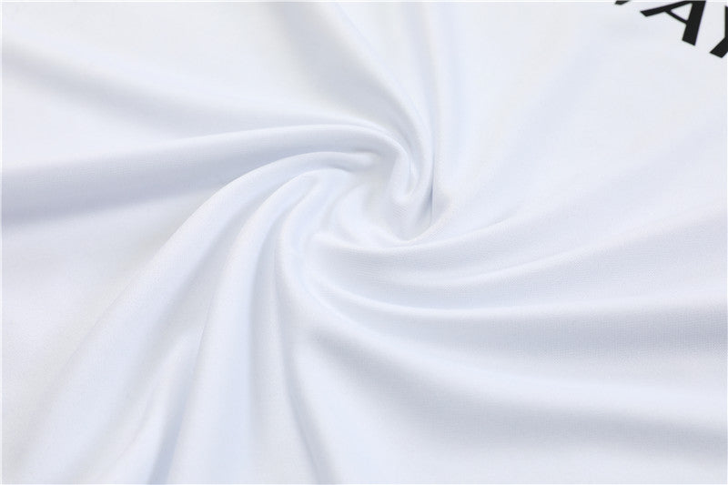 Paris White Color Matching Tracksuit
