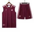 25/26 Bayern Munich Red Striped Vest Kit