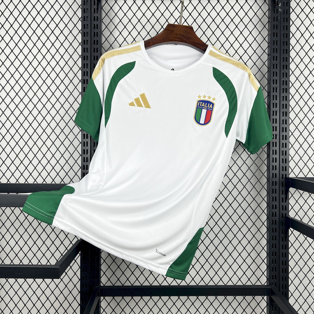 2026 Italy Tiro Pre-Match White Jersey