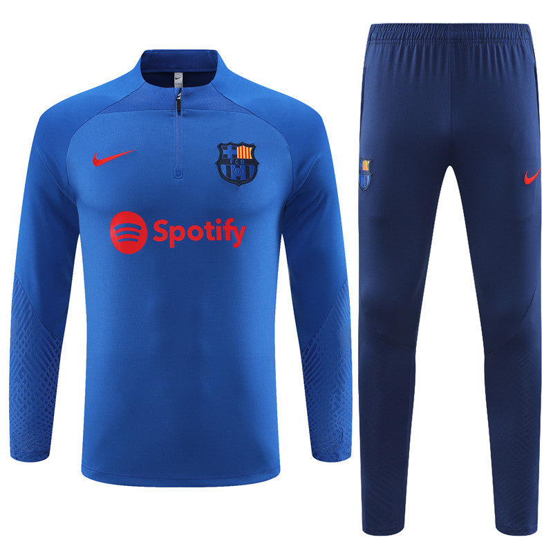 Barcelona Blue Color Tracksuit