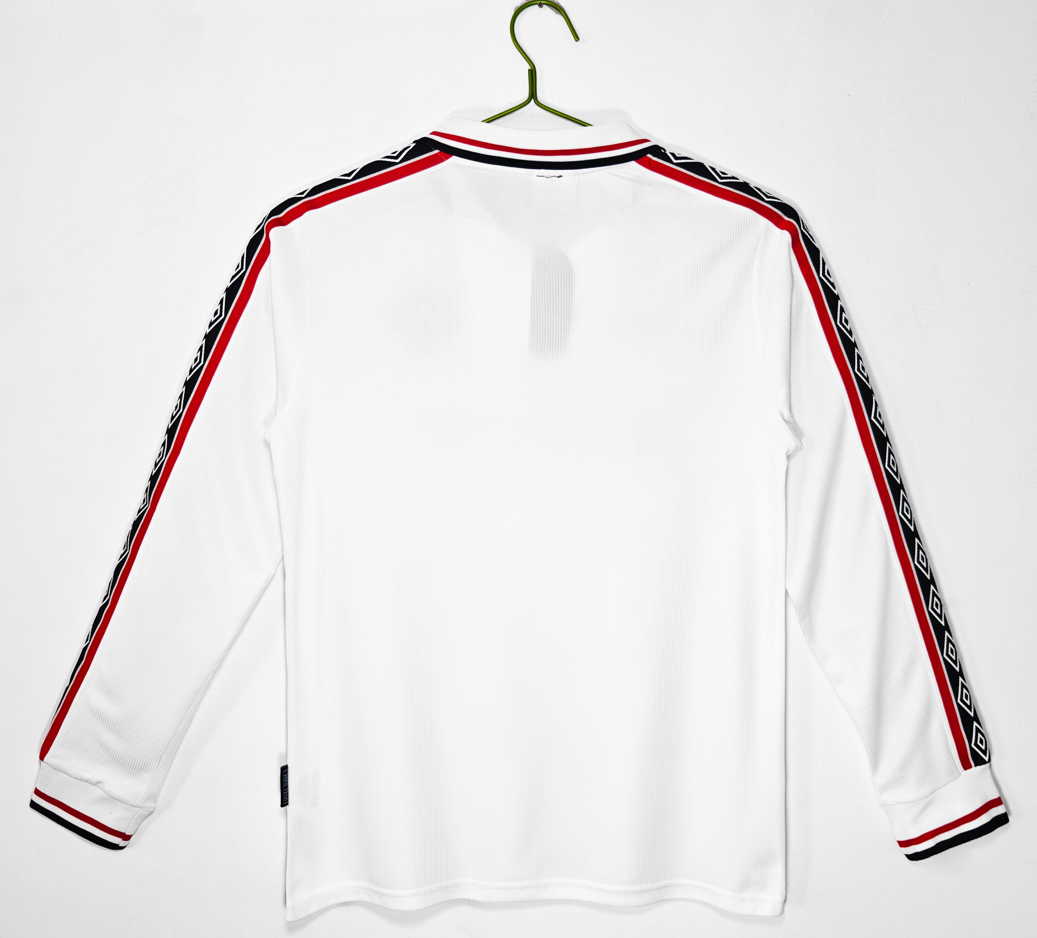 98/99 Manchester United White Long Sleeve Jersey