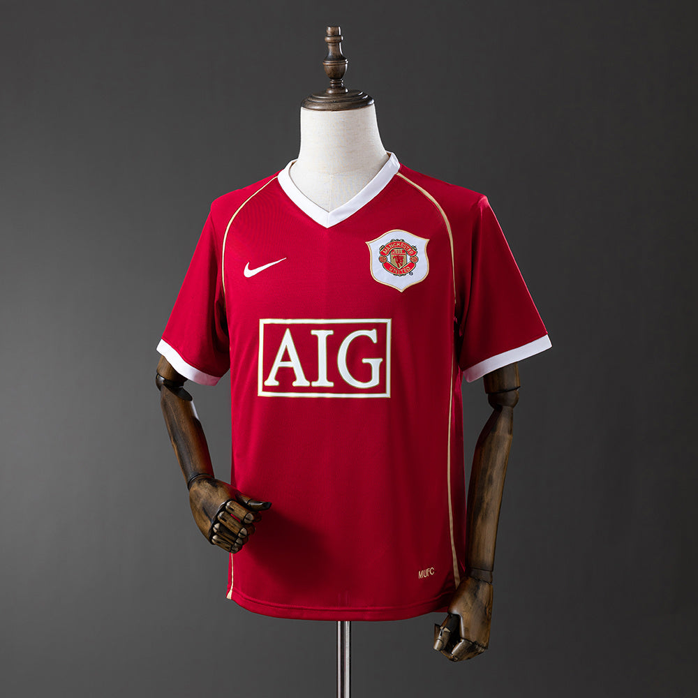 06/07 Manchester United Home Retro Jersey