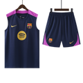 25/26 Barcelona Navy Blue Vest Kit