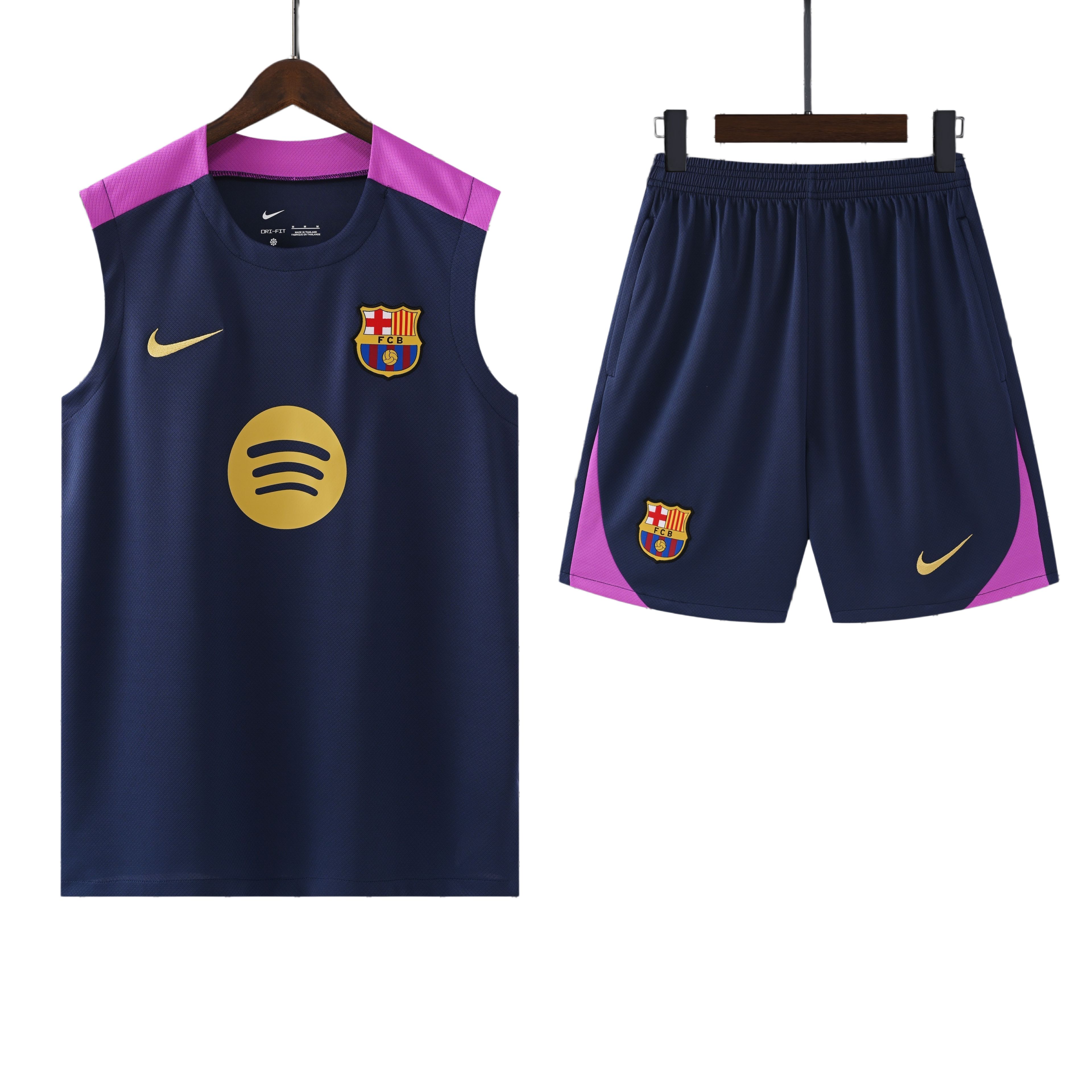 25/26 Barcelona Navy Blue Vest Kit