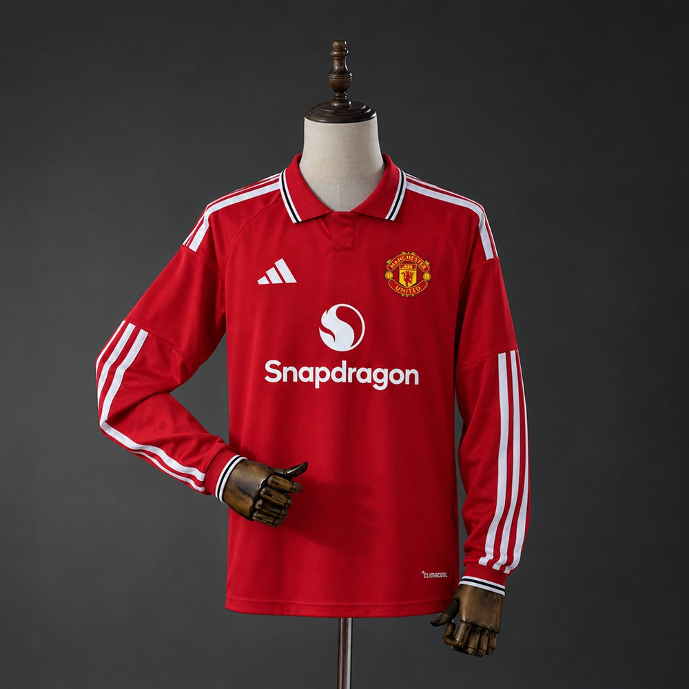 26/27 Manchester United Home Long Sleeve Jersey