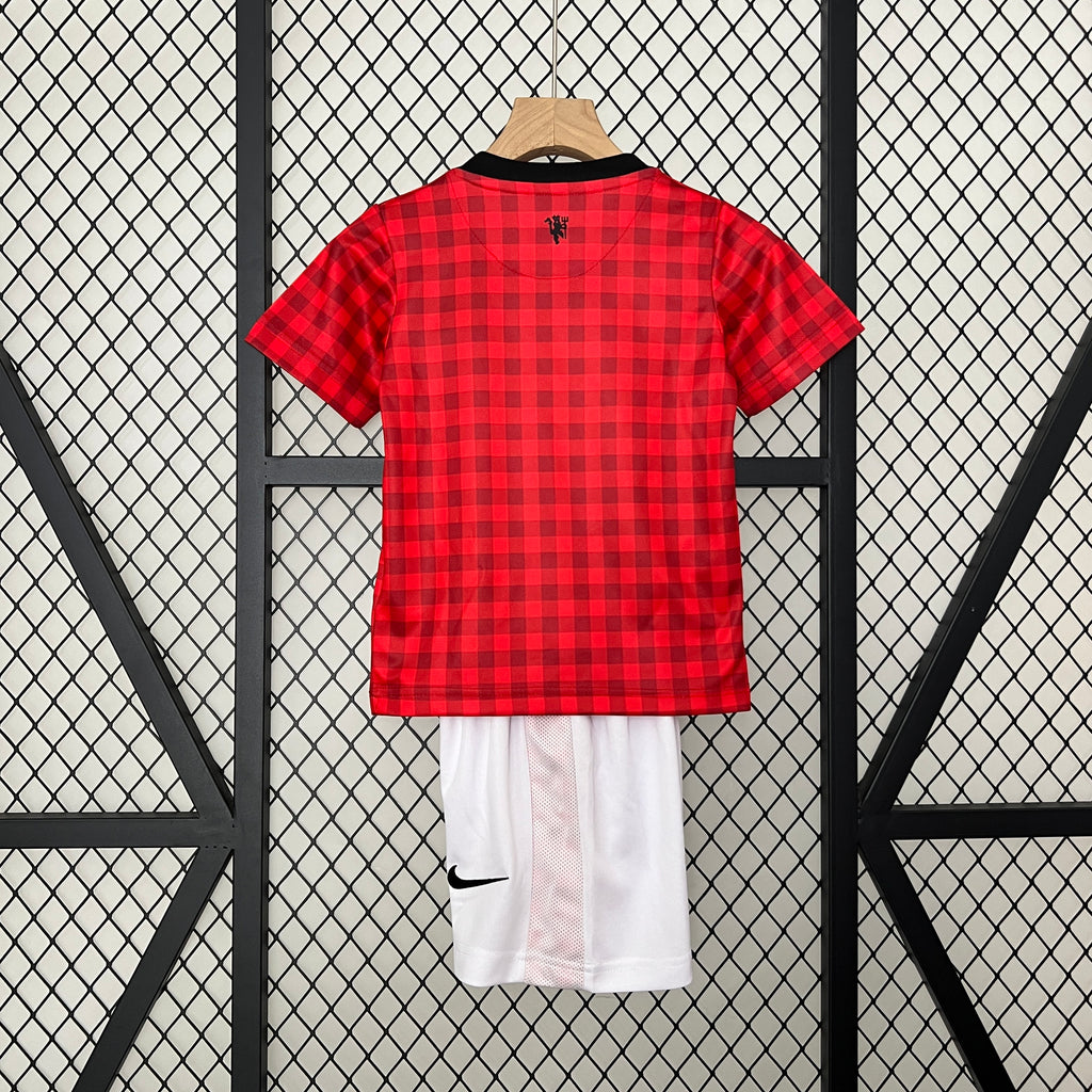 12/13 Manchester United Home Retro Kids Kit