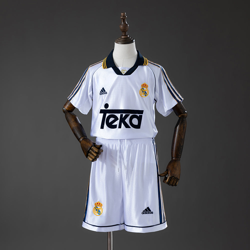 98/00 Real Madrid Home Retro Kids Kit