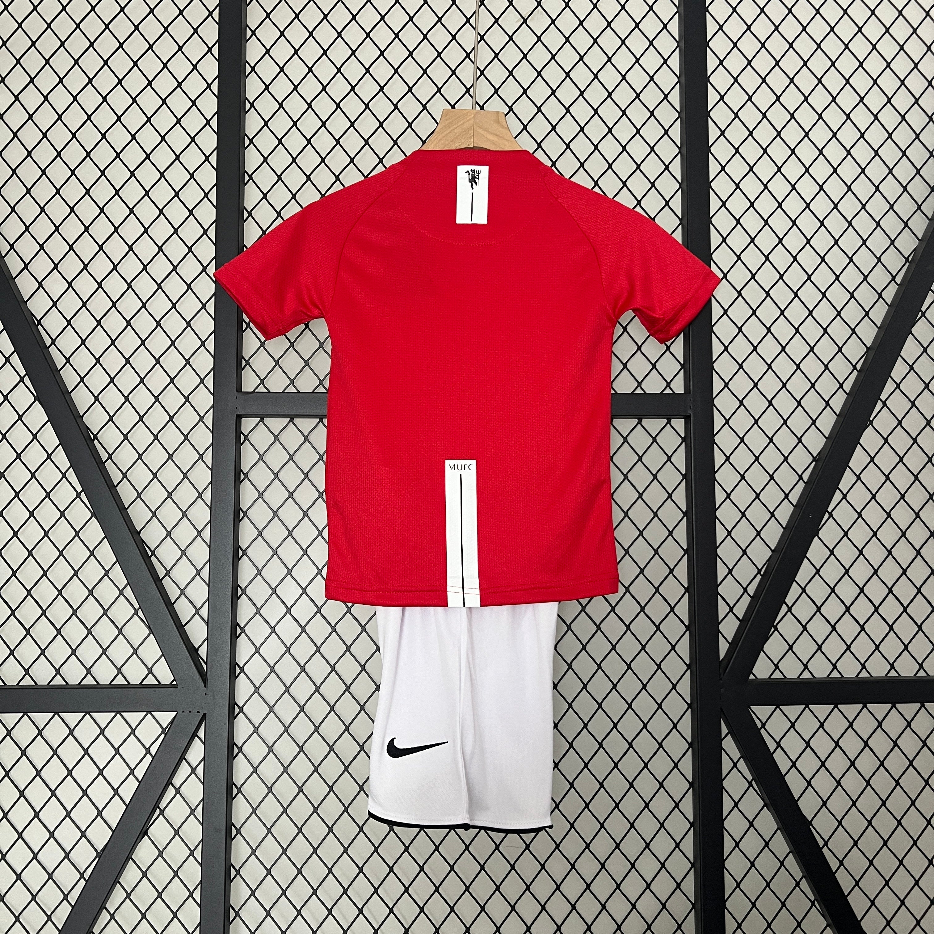 07/08 Manchester United UEFA Champions League Home Retro Kids Kit
