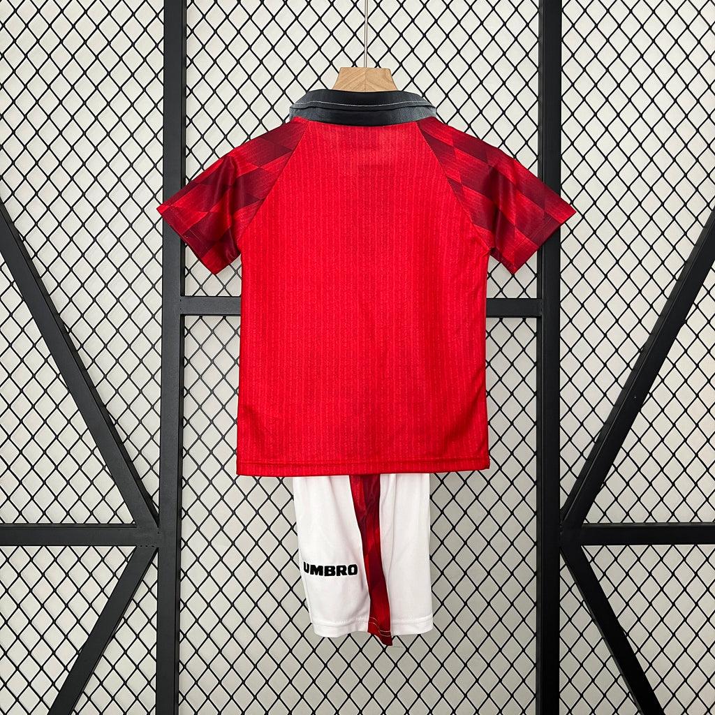 96/97 Manchester United Home Retro Kids Kit