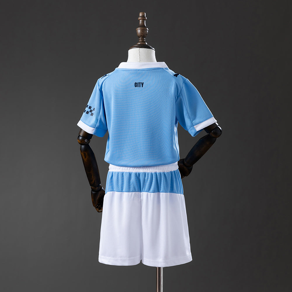 25/26 Manchester City Home Kids Kit