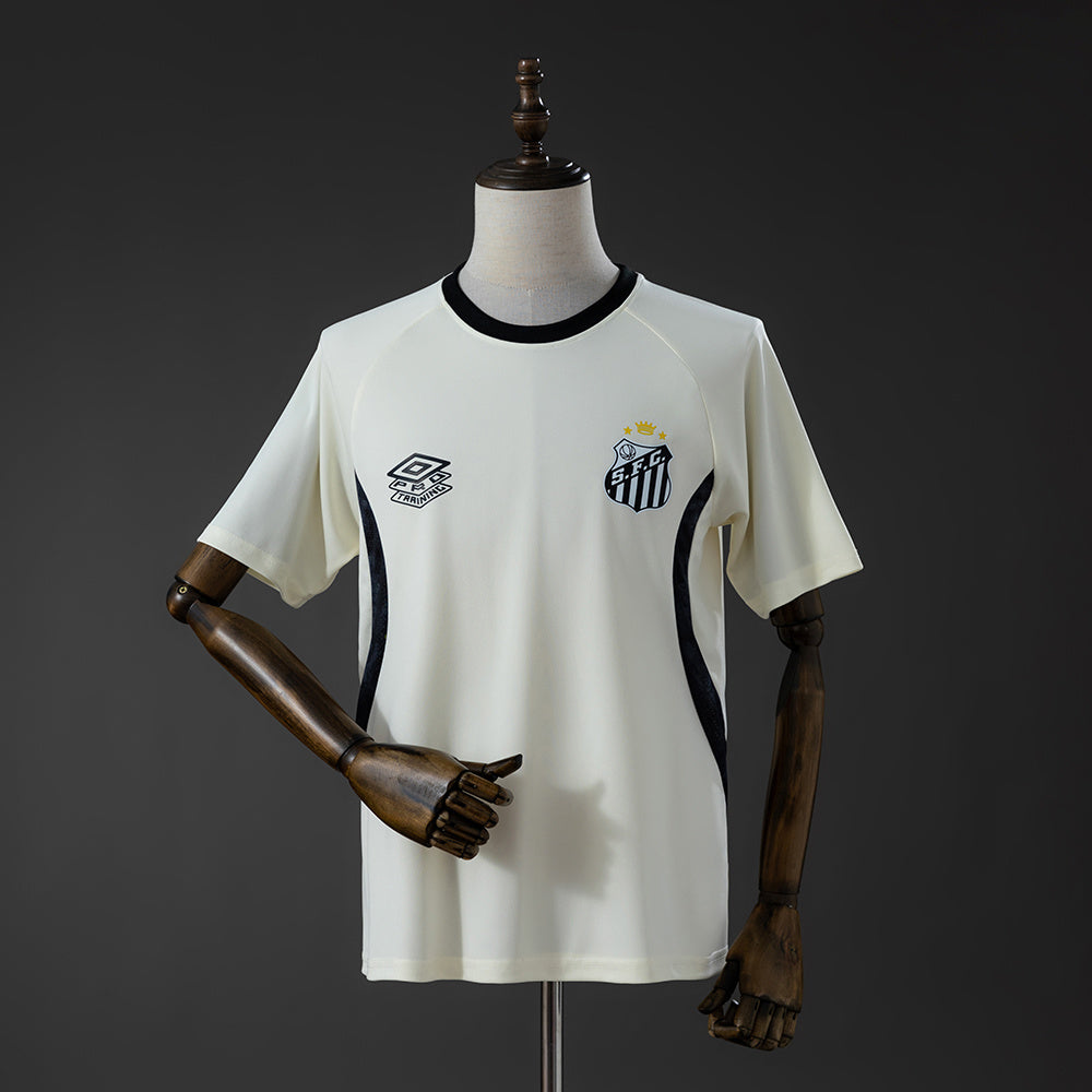 26/27 Santos Training Jersey - Beige