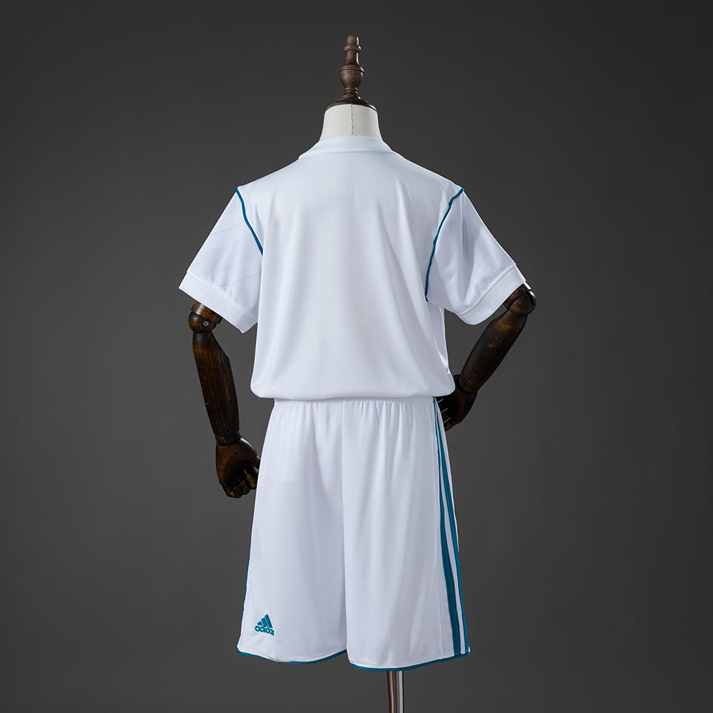 17/18 Real Madrid Home Retro Kids Kit