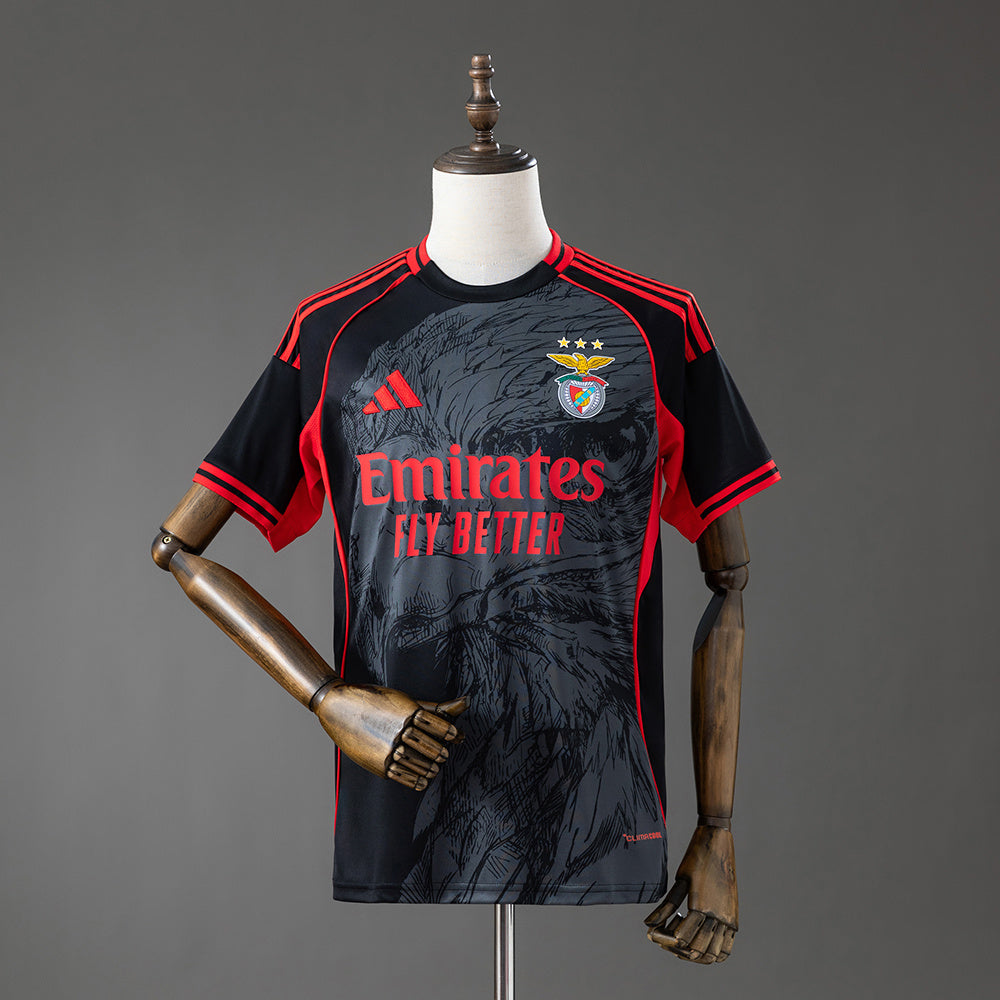 26/27 Benfica Special Eagle Jersey - Black& Red