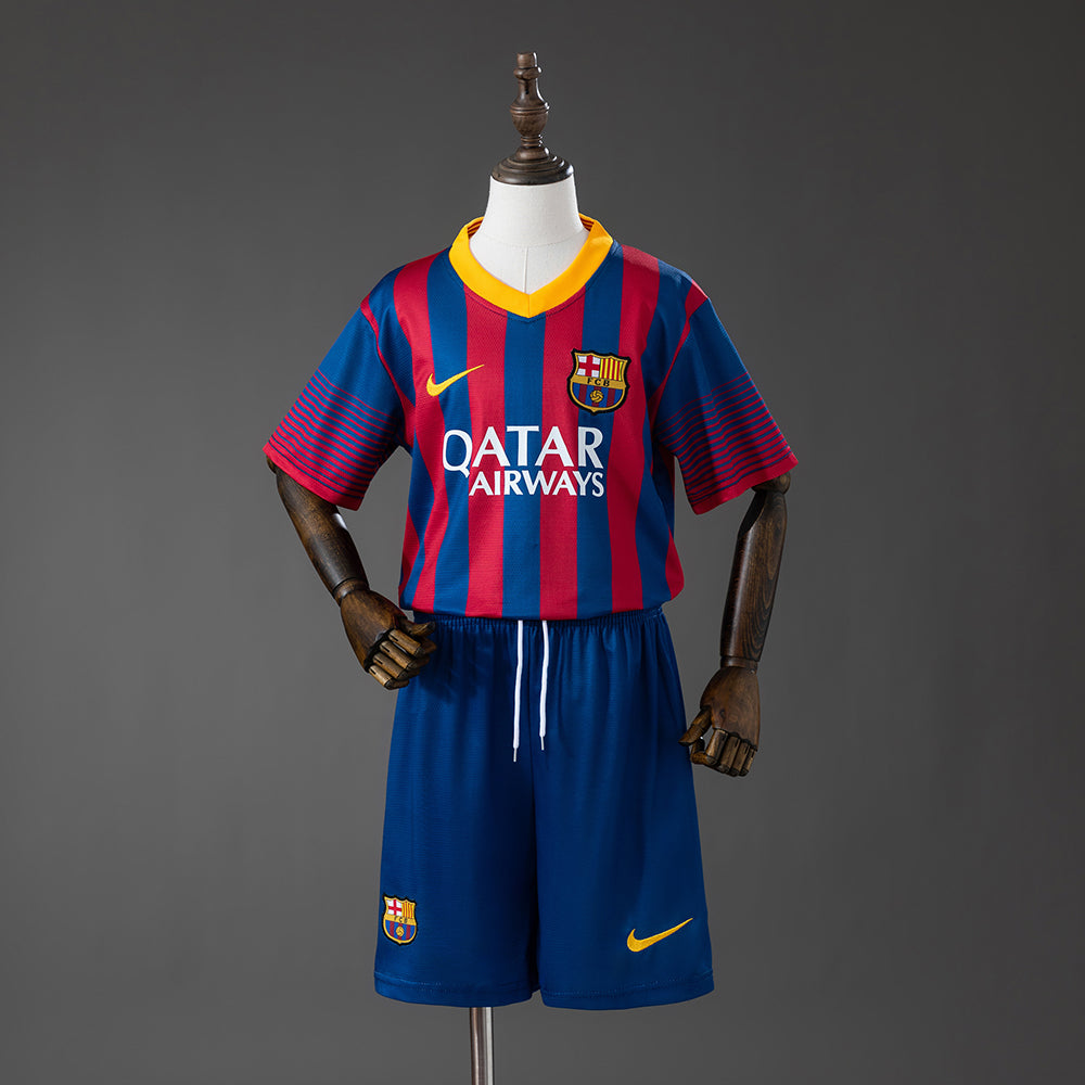 13/14 Barcelona Home Retro Kids Kit