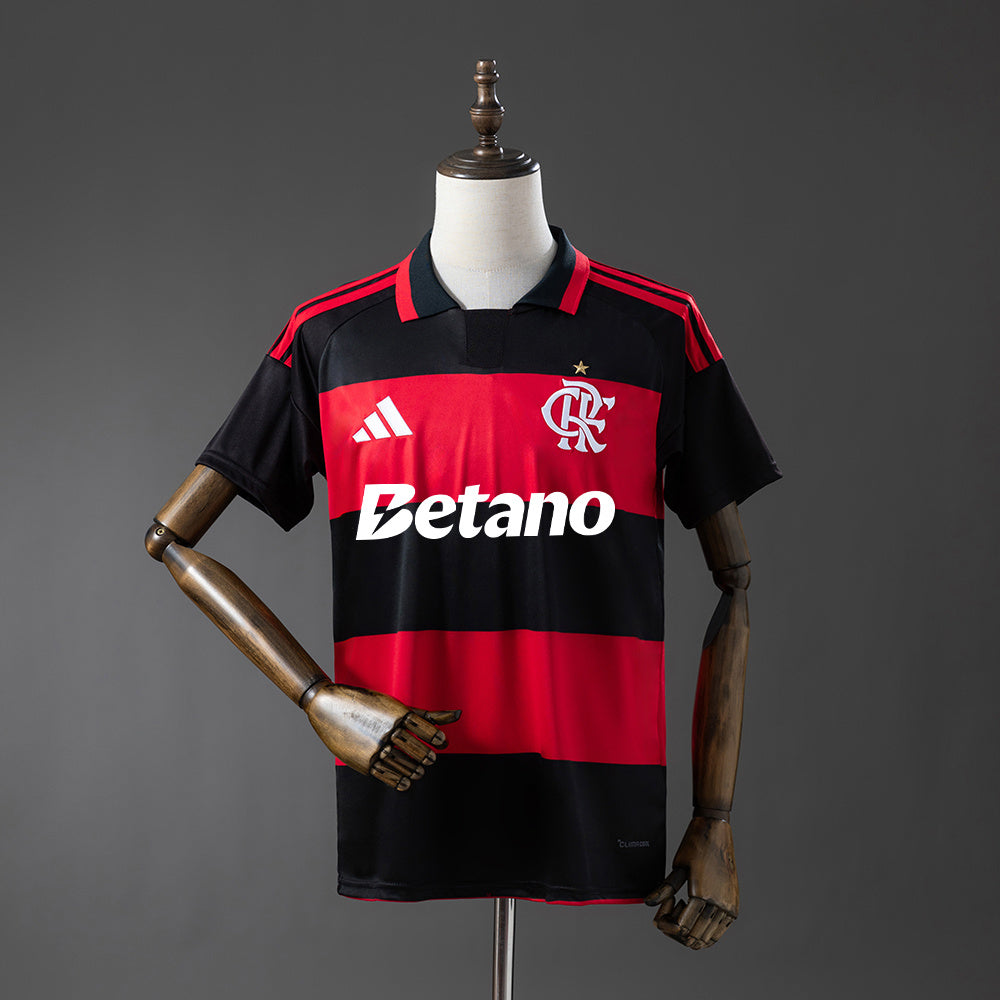 26/27 Flamengo Home Jersey - Sponsor