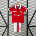 98/99 Manchester United Home Retro Kids Kit