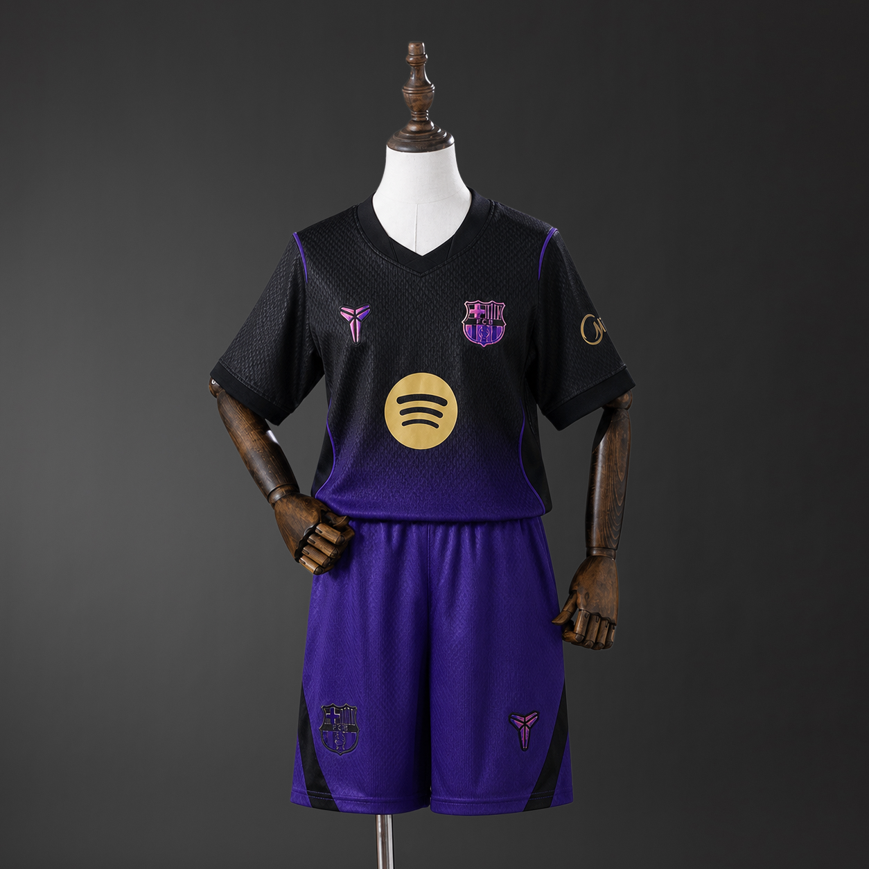 26/27 Barcelona x Kobe Bryant Away Kids Kit