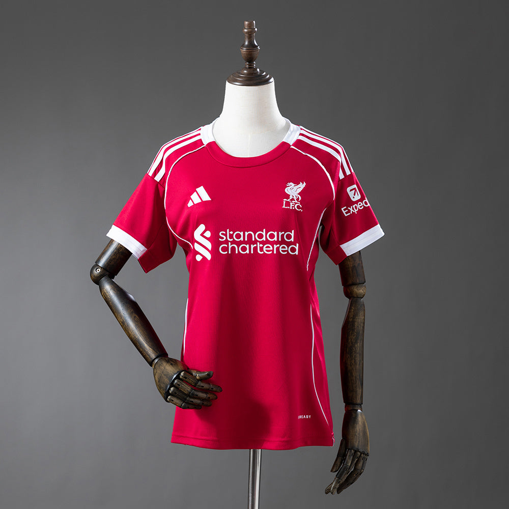 25/26 Liverpool Home Women's Jersey