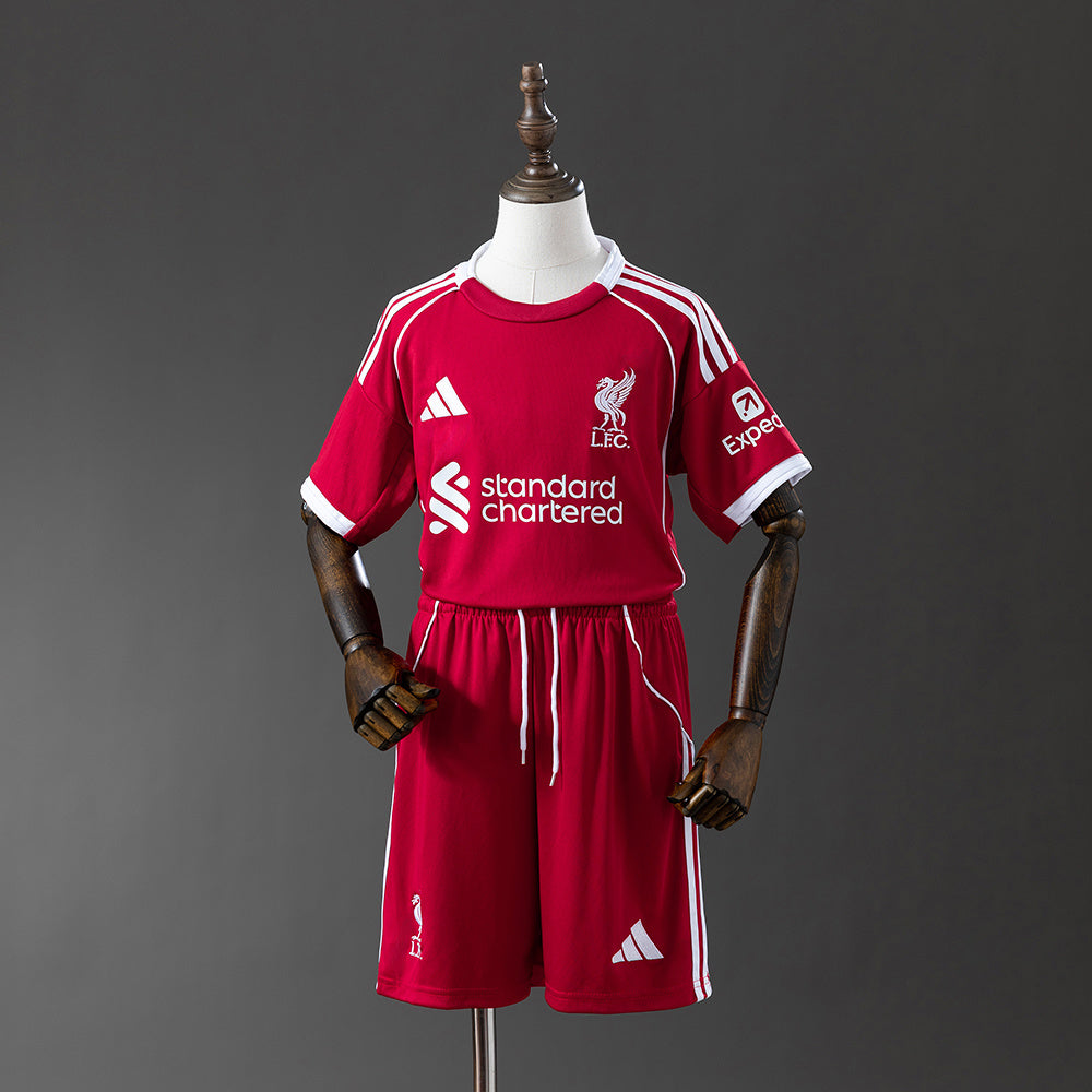 25/26 Liverpool Home Kids Kit