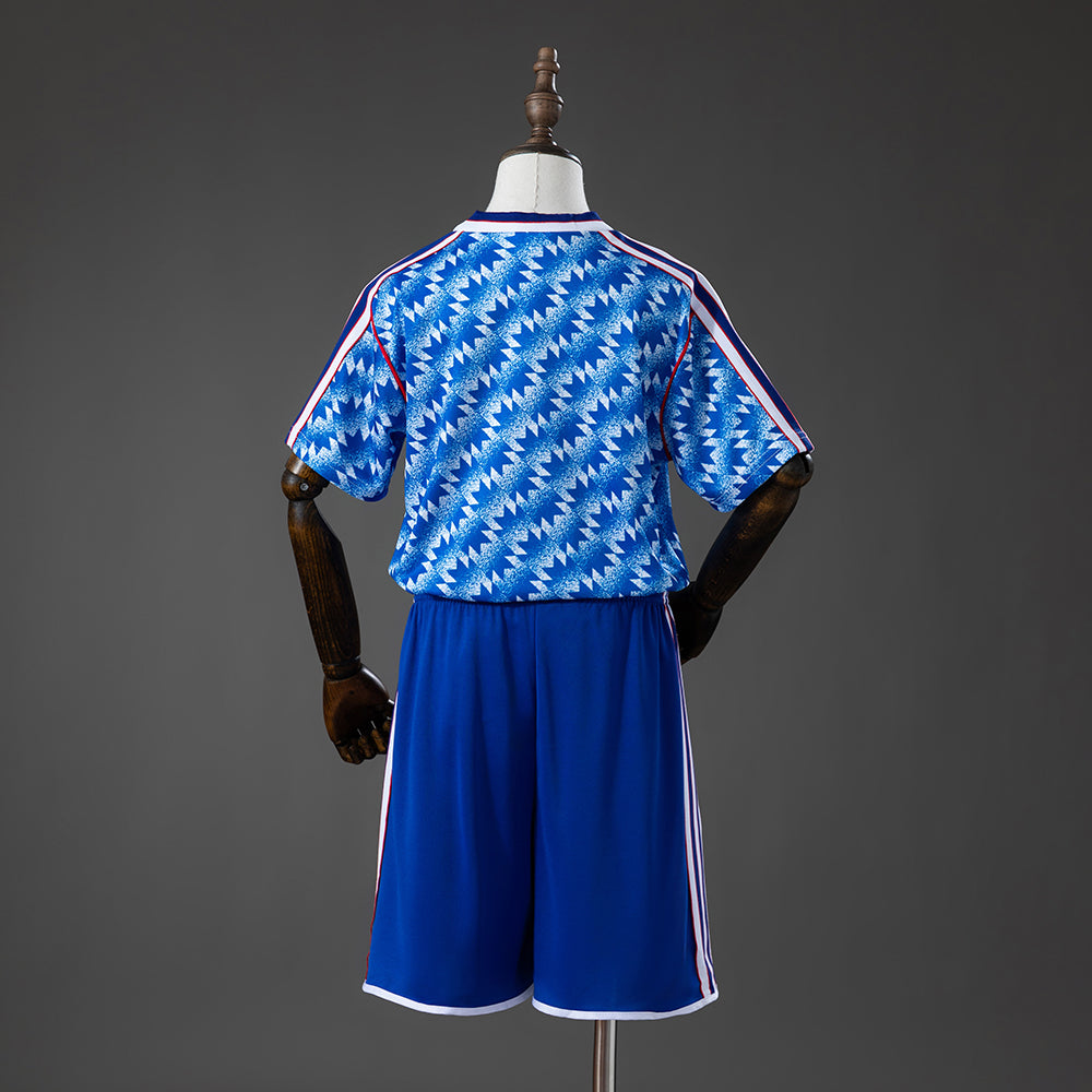90/92 Manchester United Away Retro Kids Kit