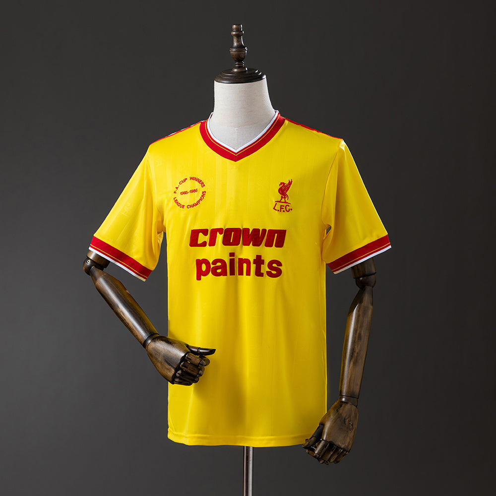 85/86 Liverpool Away Retro Jersey