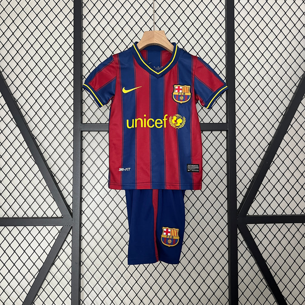 09/10 Barcelona Home Retro Kids Kit