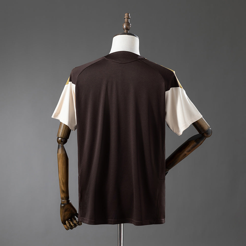 26/27 Flamengo Training Apricot Jersey - Brown