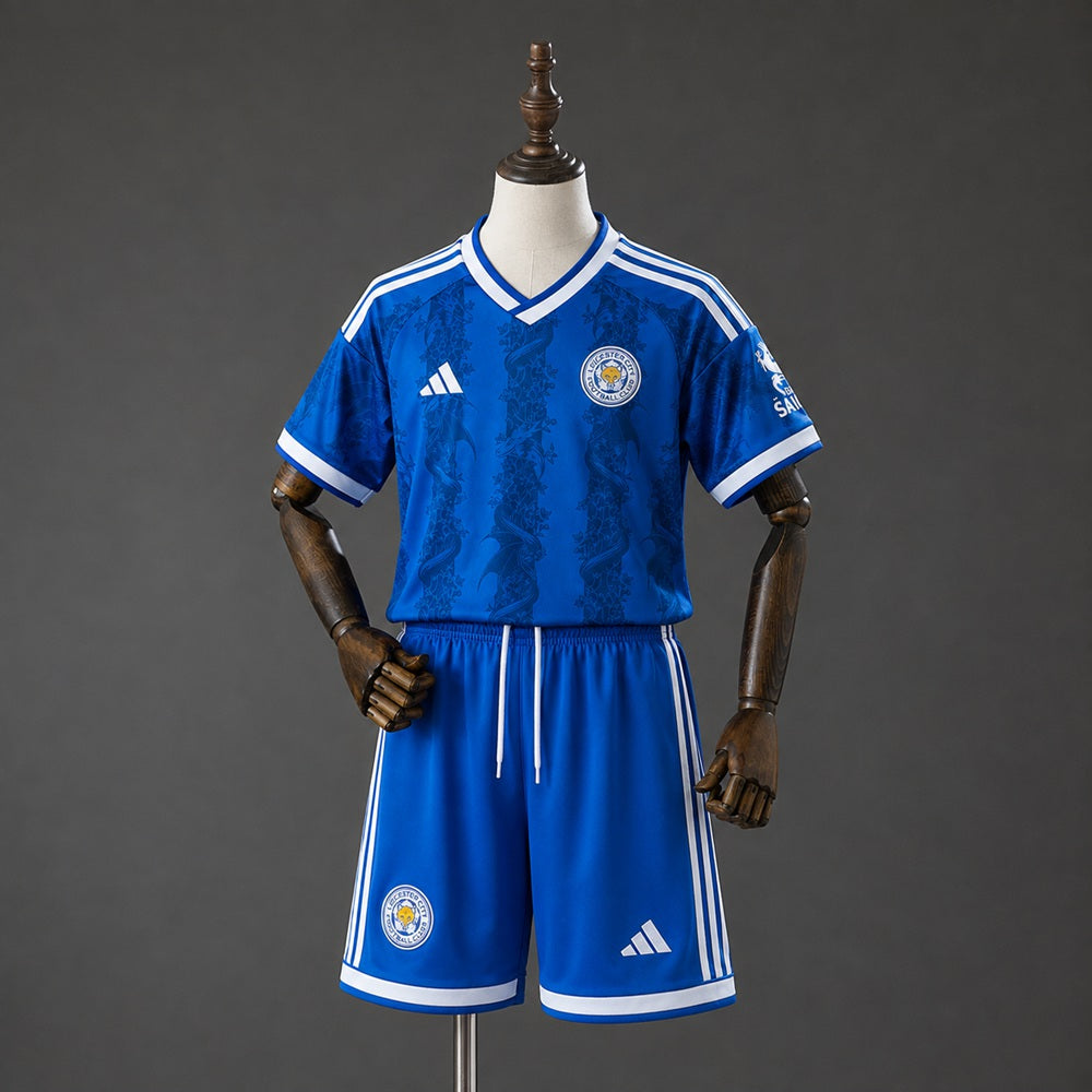 26/27 Leicester City Home Kids Kit