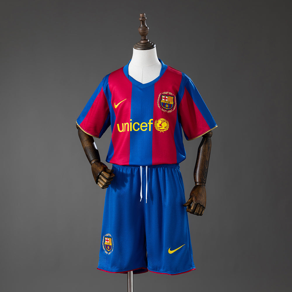 07/08 Barcelona Home Retro Kids Kit