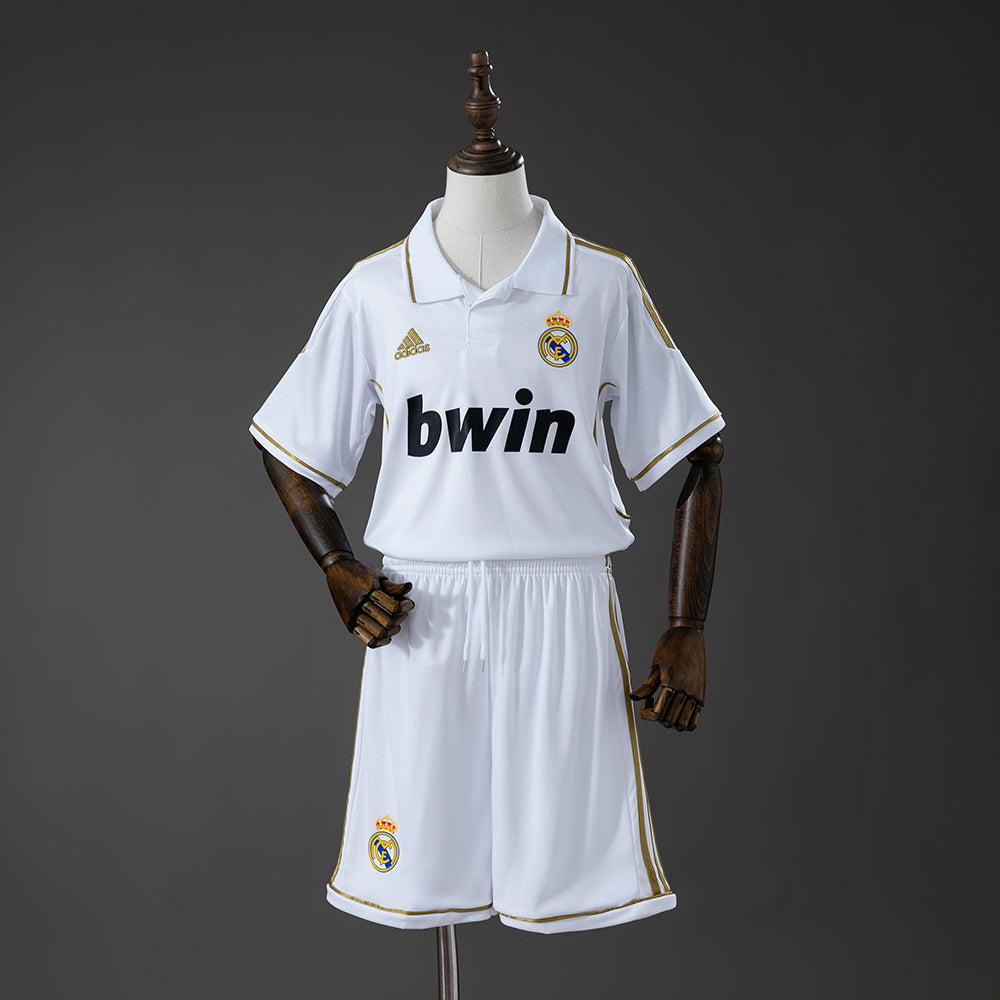 11/12 Real Madrid Home Retro Kids Kit