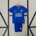 08/09 Manchester United Away Retro Kids Kit