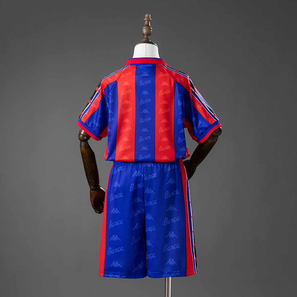 96/97 Barcelona Home Retro Kids Kit