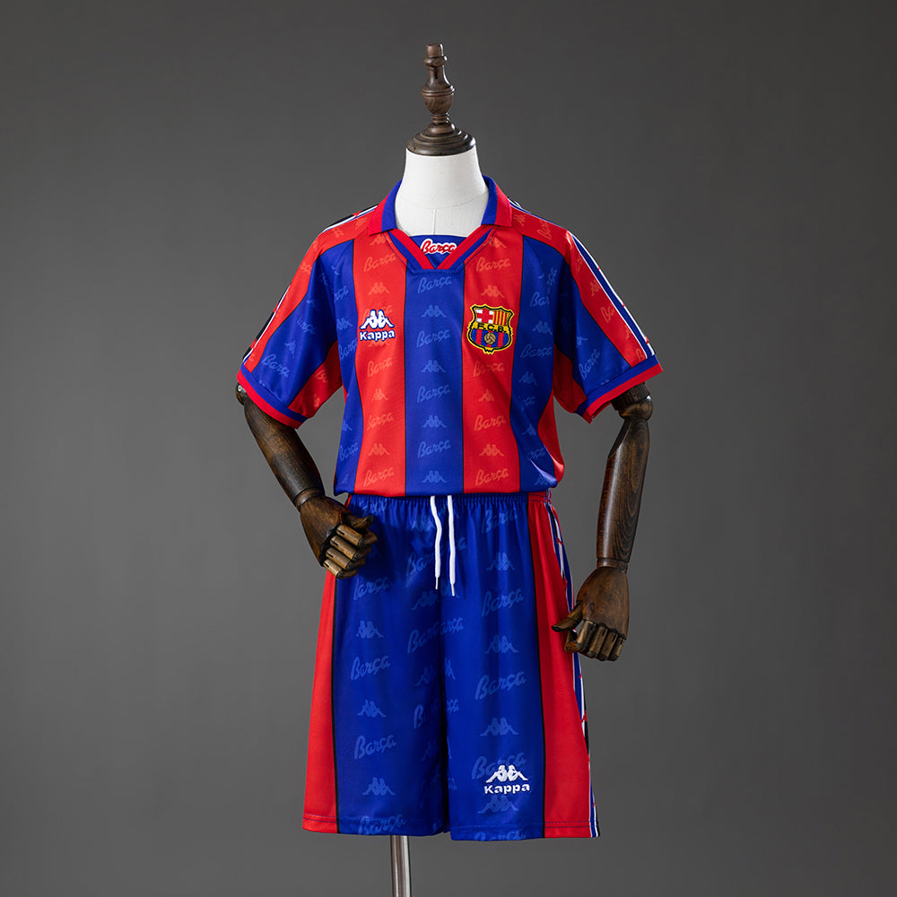 96/97 Barcelona Home Retro Kids Kit