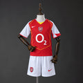 02/04 Arsenal Home Retro Kids Kit