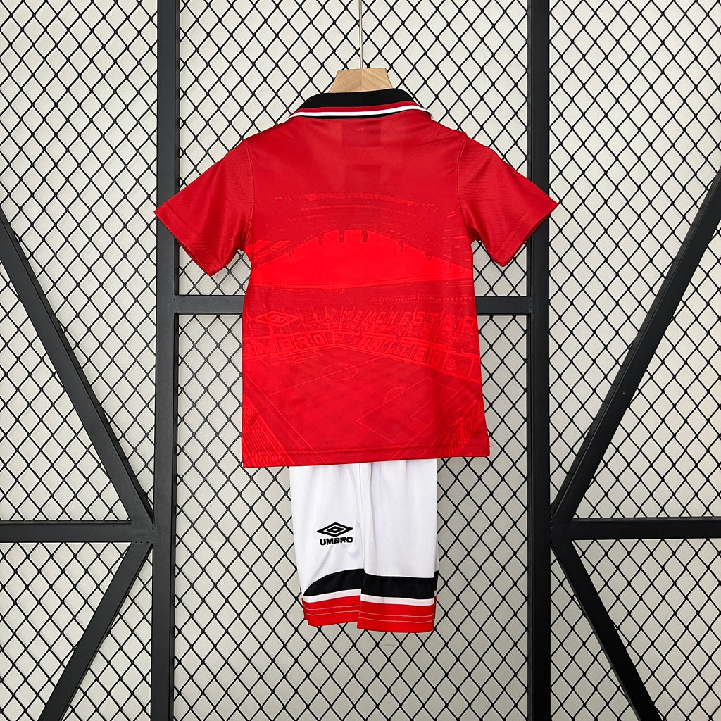 94/96 Manchester United Home Retro Kids Kit