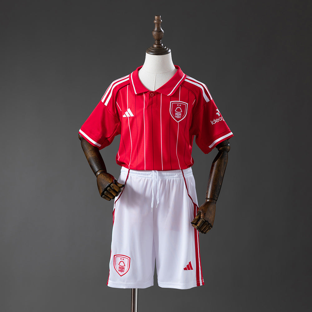 25/26 Nottingham Forest Home Kids Kit