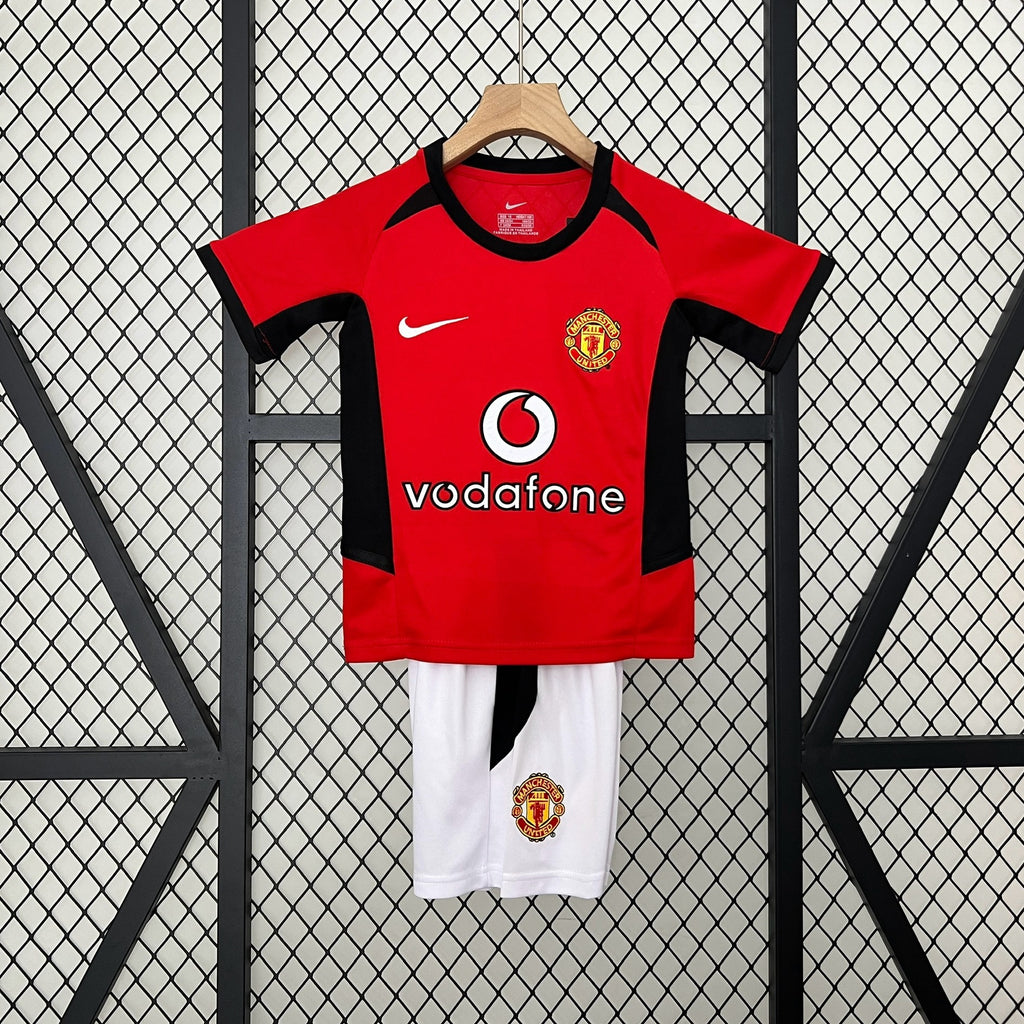 02/04 Manchester United Home Retro Kids Kit