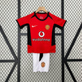 02/04 Manchester United Home Retro Kids Kit